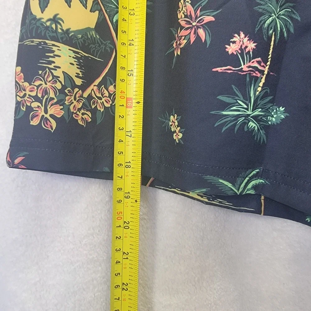NEW! Quiksilver Men's XL Eclipse‎ Volley Swim Shorts Black Floral Sunset Print